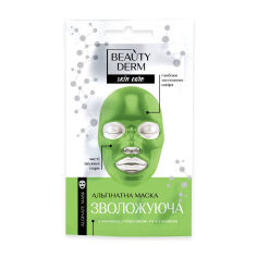 Акция на Альгінатна маска для обличчя BEAUTYDERM Зволожувальна, з авокадо, спіруліною та хітозаном, 20 г от Eva