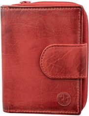 Акція на Жіночий гаманець Lindenmann червоний (FARE91102-030) від Y.UA
