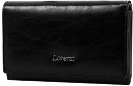 Акція на Жіночий гаманець Lorenti чорний (DNKL76112-BPR-black) від Y.UA