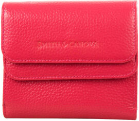 Акція на Жіночий гаманець Smith & Canova червоний (FUL-28611-fuchsia) від Y.UA
