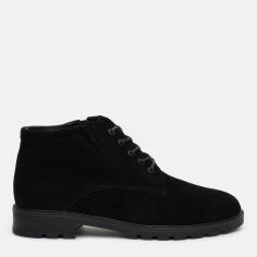 Акция на Чоловічі зимові черевики низькі Prime Shoes 791 Black Velor 16-791-50110 43 28.5 см Чорні от Rozetka