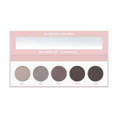 Акция на Палетка тіней для повік Miyo The Five Points Palette 09 Hot Brown Cold Heart, 6.5 г от Eva