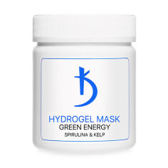 Акція на Гідрогелева маска для обличчя Kodi Professional Hydrogel Mask Green Energy з морськими водоростями, 100 г від Eva