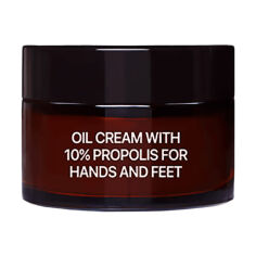 Акция на Масляний крем для рук та ніг Kodi Professional Oil Cream With 10% Propolis For Hands And Feet з прополісом 10%, 30 г от Eva