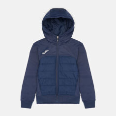 Акція на Дитяча вітровка для хлопчика Joma Berna 101103.331 129-140 см 3XS Темно-синя від Rozetka