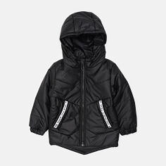Акция на Дитяча демісезонна куртка для хлопчика Одягайко 22774 110 см Чорна от Rozetka
