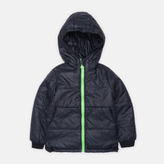 Акція на Дитяча демісезонна куртка для хлопчика Одягайко 22590 86 см Чорна від Rozetka