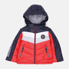 Акция на Дитяча демісезонна куртка для хлопчика Evolution 02-ВМ-19 104 см Червона от Rozetka