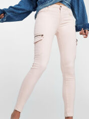 Акція на Джинси Skinny жіночі Pull & Bear XAZ133984BFBR 34 Блідо-рожеві від Rozetka