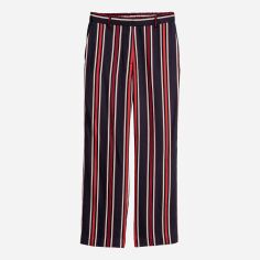 Акція на Штани жіночі H&M XAZ112469EPGF 38 Сині з червоним і білим від Rozetka