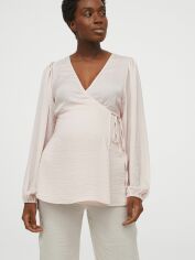Акция на Блузка для вагітних і годуючих мам H&M XAZ331577SIPE S Блідо-рожева от Rozetka