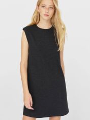 Акція на Сукня коротка осіння жіноча Stradivarius XAZ283598XFJB M Темно-сіра від Rozetka