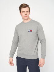 Акція на Світшот чоловічий Tommy Jeans 10858.3 2XL Сірий від Rozetka