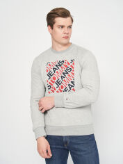 Акція на Світшот чоловічий Tommy Jeans 10859.2 S Сірий від Rozetka