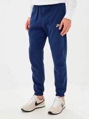 Акція на Спортивні штани утеплені чоловічі Nike M Nsw Club Pant Cf Bb BV2737-410 2XL Midnight Navy/White від Rozetka