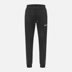 Акція на Спортивні штани чоловічі Lonsdale 117299-1513 XL Black/Grey від Rozetka