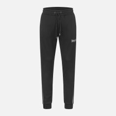 Акція на Спортивні штани утеплені чоловічі Lonsdale 117299-1513 XL Black/Grey від Rozetka