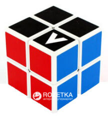 Акція на Головоломка V-Cube Кубик Рубіка 2х2 V2-WH Білий Плоский від Rozetka