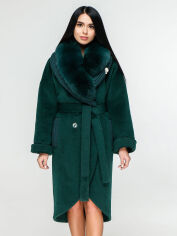 Акция на Пальто зимове жіноче Favoritti П-1089н/м 44 Темно-зелене от Rozetka
