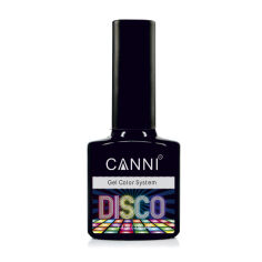 Акция на Світловідбивний гель-лак для нігтів Canni Disco 3D Flash 550 чорно-зелений, 7.3 мл от Eva