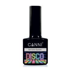 Акція на Світловідбивний гель-лак для нігтів Canni Disco 3D Flash 547 латте, 7.3 мл від Eva