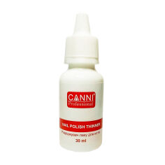 Акція на Розріджувач для лаку CANNI Nail polish thinner, 30мл від Eva