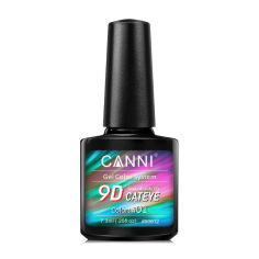 Акція на Гель-лак Canni Gel Color System 9D Cat Eye Soak-off UV&LED 01, 7.3 мл від Eva
