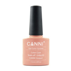 Акция на Гель-лак Canni Gel Color System Color Coat Soak-off UV&LED 062 Персиково-бежевий, 7.3 мл от Eva