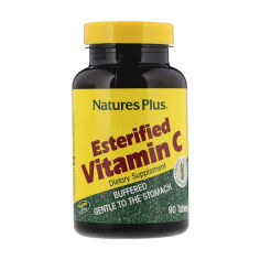 Акція на Дієтична добавка в таблетках NaturesPlus Esterified Vitamin C, 90 шт від Eva