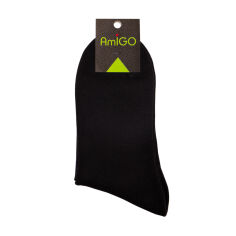 Акція на Шкарпетки чоловічі AmiGO махрові, чорні, розмір 25 від Eva