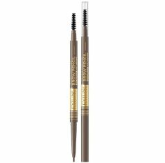Акція на Eveline Cosmetics Водостойкий карандаш для бровей №02 soft brown серии micro precise brow pencil від MOYO