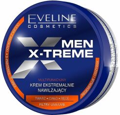 Акція на Крем мультифункциональный Eveline Men X-treme Экстремальное увлажнение 200мл від MOYO