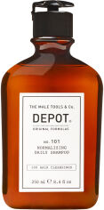 Акція на Нормалізуючий шампунь для щоденного застосування Depot No.101 Normalizing Daily Shampoo 250 мл від Rozetka