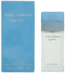 Акція на Туалетна вода для жінок Dolce&Gabbana Light Blue 25 мл (3423473020257/737052074306/8057971180332) від Rozetka