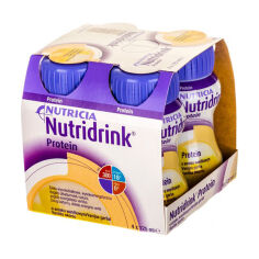 Акція на Спеціальне ентеральне харчування Nutricia Nutridrink Compact Fibre з харчовими волокнами зі смаком ванілі, від 3 років, 4*125 мл від Eva
