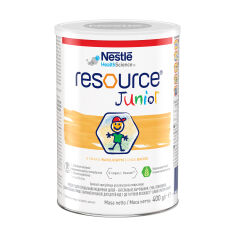 Акція на Спеціальне ентеральне харчування Nestle Resource Junior від 1 до 10 років, 400 г від Eva