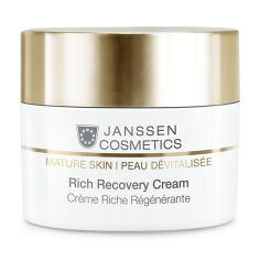 Акция на Антивіковий крем для обличчя Janssen Cosmetics Rich Recovery Cream, 50 мл от Eva