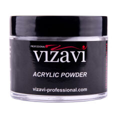 Акция на Акрилова пудра для нігтів Vizavi Professional Acrylic Powder 02 Біла, 60 г от Eva