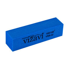 Акция на Баф для нігтів Vizavi Professional VNB-02 180/180 гритів, синій от Eva