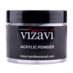 Акція на Акрилова пудра для нігтів Vizavi Professional Acrylic Powder 03 Прозоро-рожева, 30 г від Eva