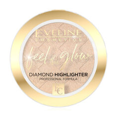 Акция на Хайлайтер для обличчя Eveline Cosmetics Feel The Glow Diamond Highlighter 20, 4.2 г от Eva