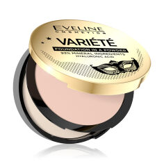 Акция на Мінеральна компактна пудра для обличчя Eveline Cosmetics Variete 12 Natural, 8 г от Eva