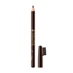 Акція на Олівець для брів Eveline Cosmetics Eyebrow Pencil, Medium Brown, 1.2 г від Eva
