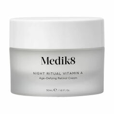 Акція на Нічний антивіковий крем для обличчя Medik8 Night Ritual Vitamin A з ретинолом, 50 мл від Eva