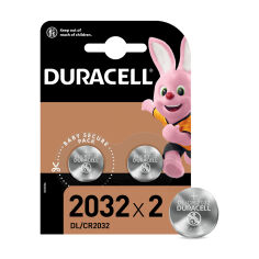Акция на Літієва батарейка Duracell 3V 2032 монетного типу, 2 шт от Eva
