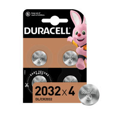 Акція на Літієві батарейки Duracell 3V 2032 монетного типу, 4 шт від Eva