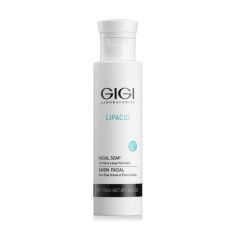 Акція на Рідке мило Gigi Lipacid Face Soap для жирної шкіри обличчя, 120 мл від Eva