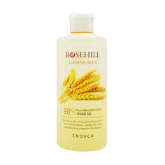 Акція на Омолоджувальний тонер для обличчя Enough Rosehill Grains Skin 90% з рисом та центелою азіатською, 300 мл від Eva