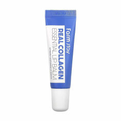 Акция на Бальзам для губ FarmStay Real Collagen Essential Lip Balm з колагеном, 10 мл от Eva