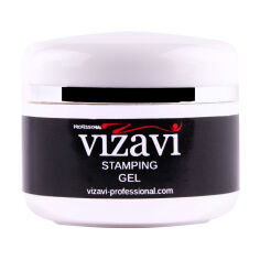 Акція на Гель-фарба для стемпінгу Vizavi Professional Stamping Gel VGS-04 золотий, 5 мл від Eva